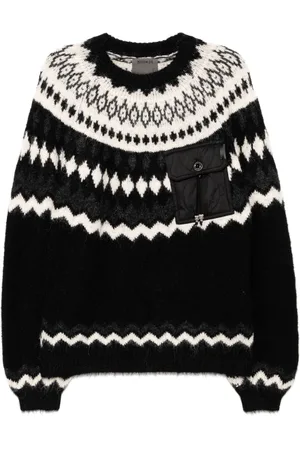 Musium Div. Pullover mit Jacquardmuster