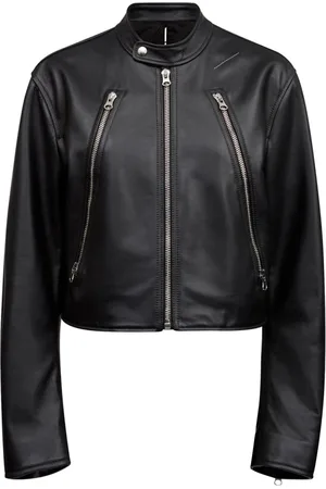 Maison Margiela Klassische Lederjacke