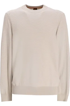 HUGO BOSS Pullover aus Baumwollgemisch