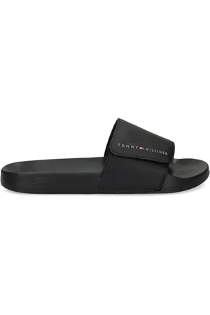 Tommy Hilfiger Pantoletten mit Logo-Print