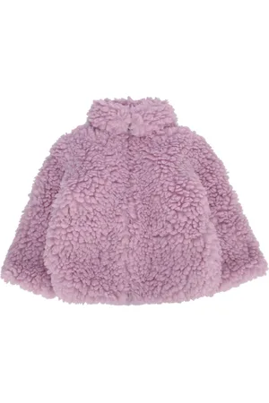 Stella McCartney Mantel aus Faux Shearling