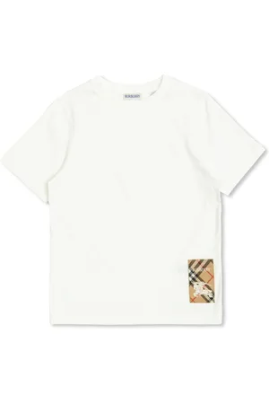 Burberry T-Shirt mit Check-Detail