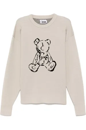 Izzue Pullover mit Bär-Print