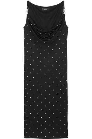 VERSACE Cielo Stellato Camisole-Midikleid