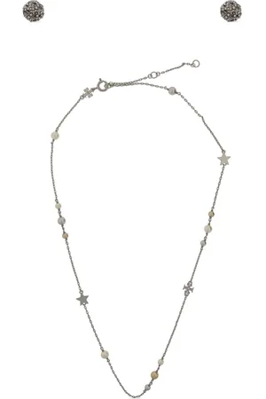 Tory Burch Halsketten-Set mit TT-Motiv