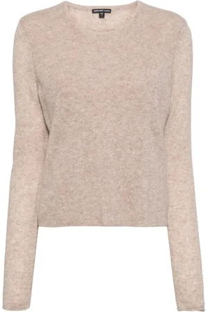 James Perse Pullover mit Rundhalsausschnitt