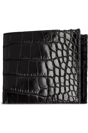 Ralph Lauren Portemonnaie mit Kroko-Optik
