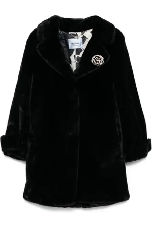 Blugirl Mantel aus Faux Fur