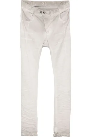 11 BY BORIS BIDJAN SABERI Skinny-Hose mit tiefem Schritt