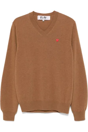Comme des Garçons Pullover mit Herz-Patch