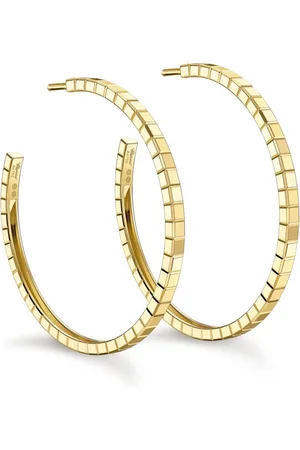 Chopard 18kt Ice Cube Gelbgoldohrringe