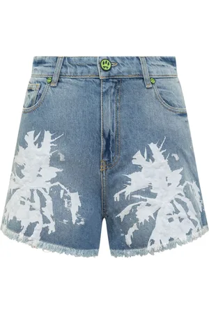 BARROW Jeans-Shorts mit abstraktem Muster