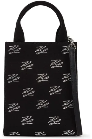 Karl Lagerfeld Handtasche mit Logo-Applikation