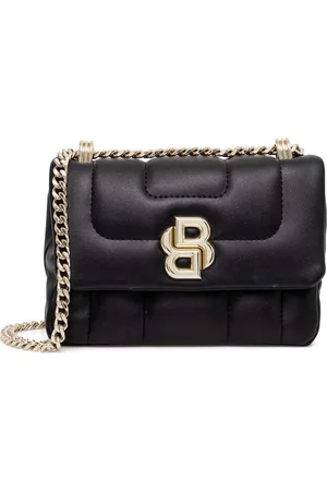 HUGO BOSS Schultertasche mit Logo-Schild