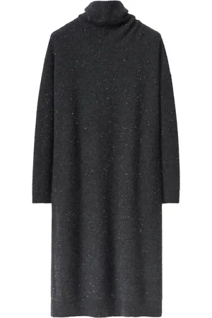 Fabiana Filippi Strickkleid mit Pailletten