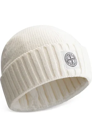 Stone Island Beanie mit Kompass-Applikation