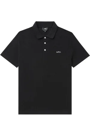 A.P.C. Poloshirt mit Logo-Stickerei