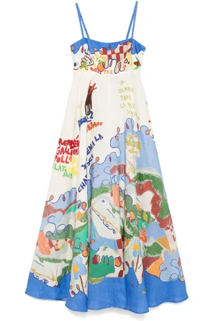 ALÉMAIS Nadia Maxikleid
