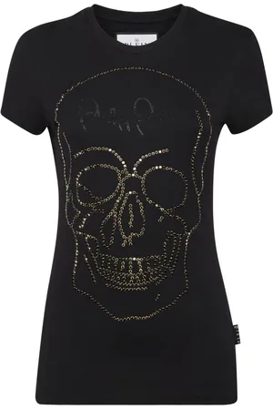 Philipp Plein T-Shirt mit Strassverzierung