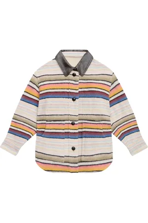 Marant Etoile Gestreifter Dayvi Mantel