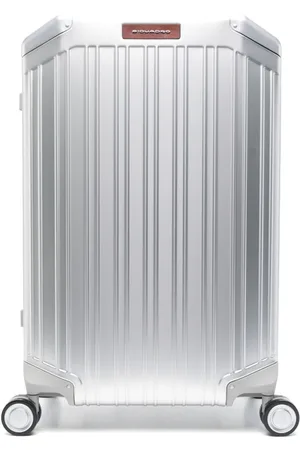 Piquadro Mittelgroßer Koffer aus Aluminium
