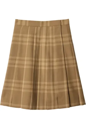 Burberry Rock mit Falten