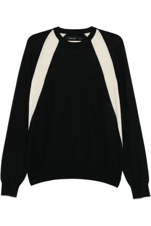 Frenckenberger Pullover in Colour-Block-Optik