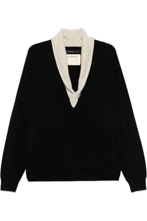 Frenckenberger Pullover mit Schalkragen