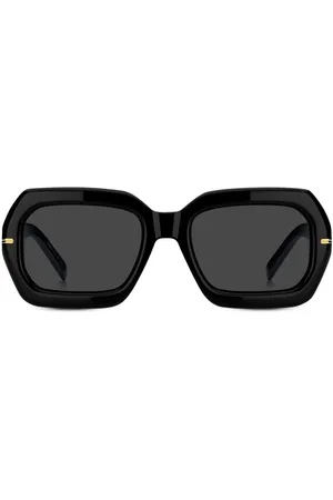HUGO BOSS Sonnenbrille mit eckigem Gestell