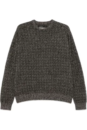 Frenckenberger Pullover mit Fischgrätenmuster