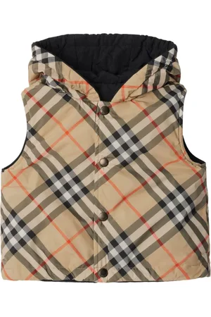 Burberry Wendbare Weste mit Check-Print