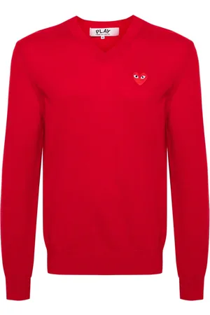 Comme des Garçons Pullover mit Herz-Patch