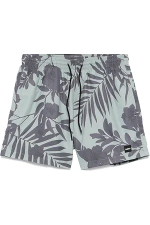 HUGO BOSS Badeshorts mit Seasonal-Print