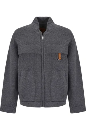 MCM Cardigan mit Reißverschluss