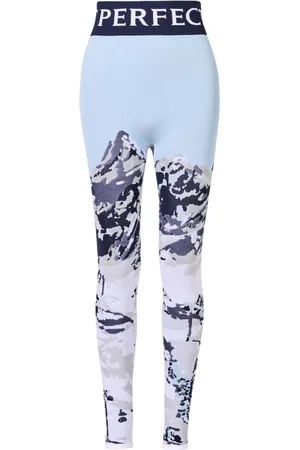 Perfect Moment Leggings aus Landschafts-Jacquard