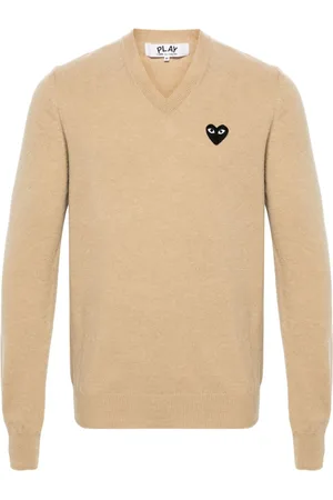 Comme des Garçons Pullover mit Herz-Patch
