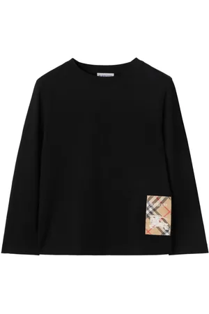Burberry T-Shirt mit Vintage Check-Patch