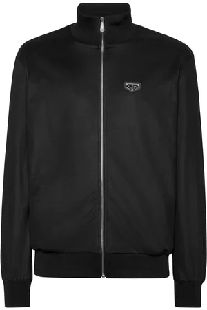 Philipp Plein Jacke mit Logo-Patch