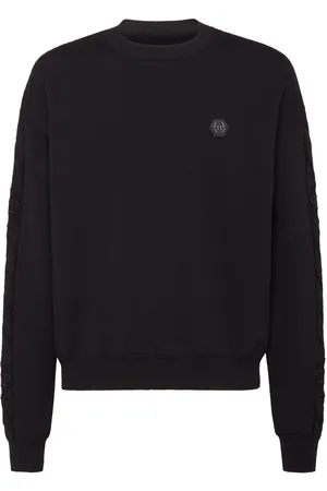 Philipp Plein Sweatshirt mit Logo-Patch