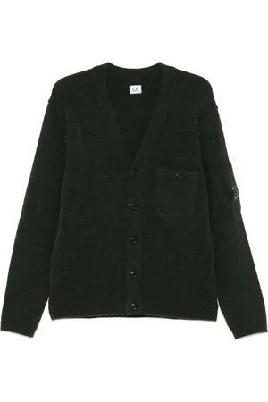 C.P. Company Cardigan mit Linsen-Detail