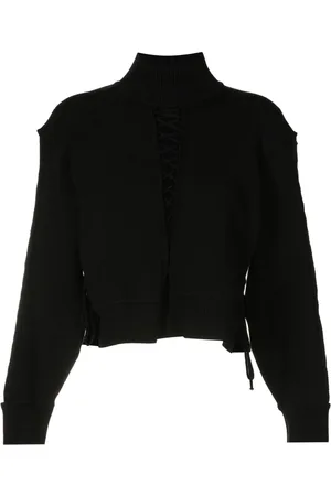 Gloria Coelho Pullover mit Schnürung