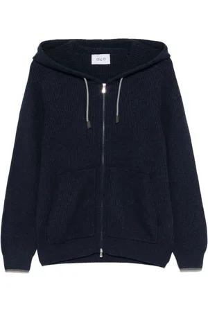D4.0 Cardigan mit Kapuze