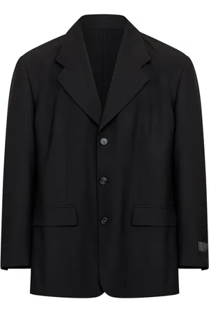 Maison Margiela Jacke mit Logo-Applikation