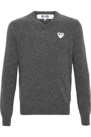Comme des Garçons Pullover mit Herz-Patch