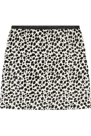 VERSACE Minirock mit Dalmatiner-Print