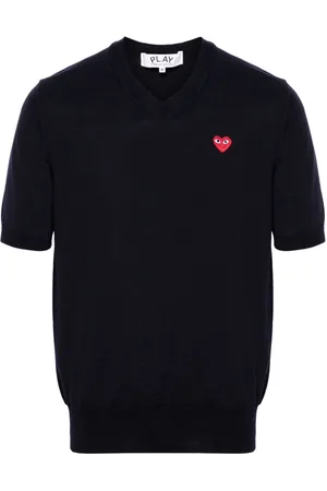 Comme des Garçons Pullover mit Herz-Patch