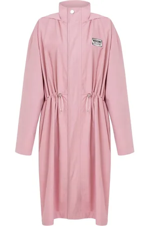 Moschino Parka mit Logo-Patch