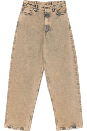 Y / PROJECT Jeans mit Bund im Layering-Look