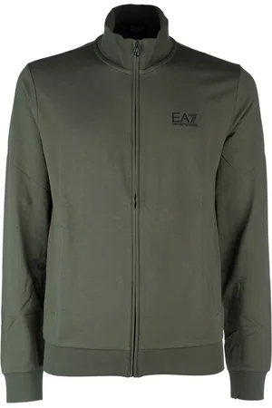 EA7 Sweatshirt mit Logo-Stickerei