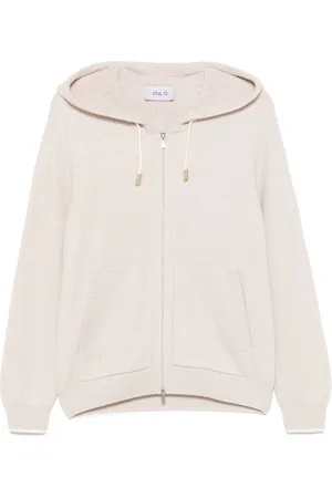 D4.0 Cardigan mit Kapuze